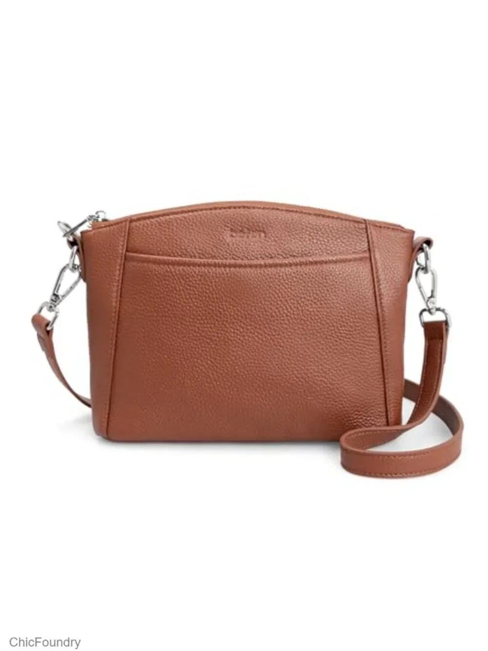 Genuine Leather Anti-Theft Small Crossbody Bag RFID Blocking
